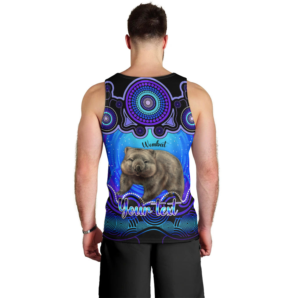 personalised-australia-taurus-wombat-zodiac-men-tank-top-auz-astrology-aboriginal-blue