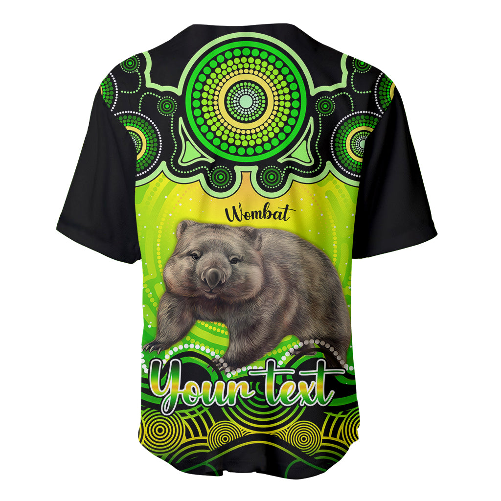 personalised-australia-taurus-wombat-zodiac-baseball-jersey-auz-astrology-aboriginal-green