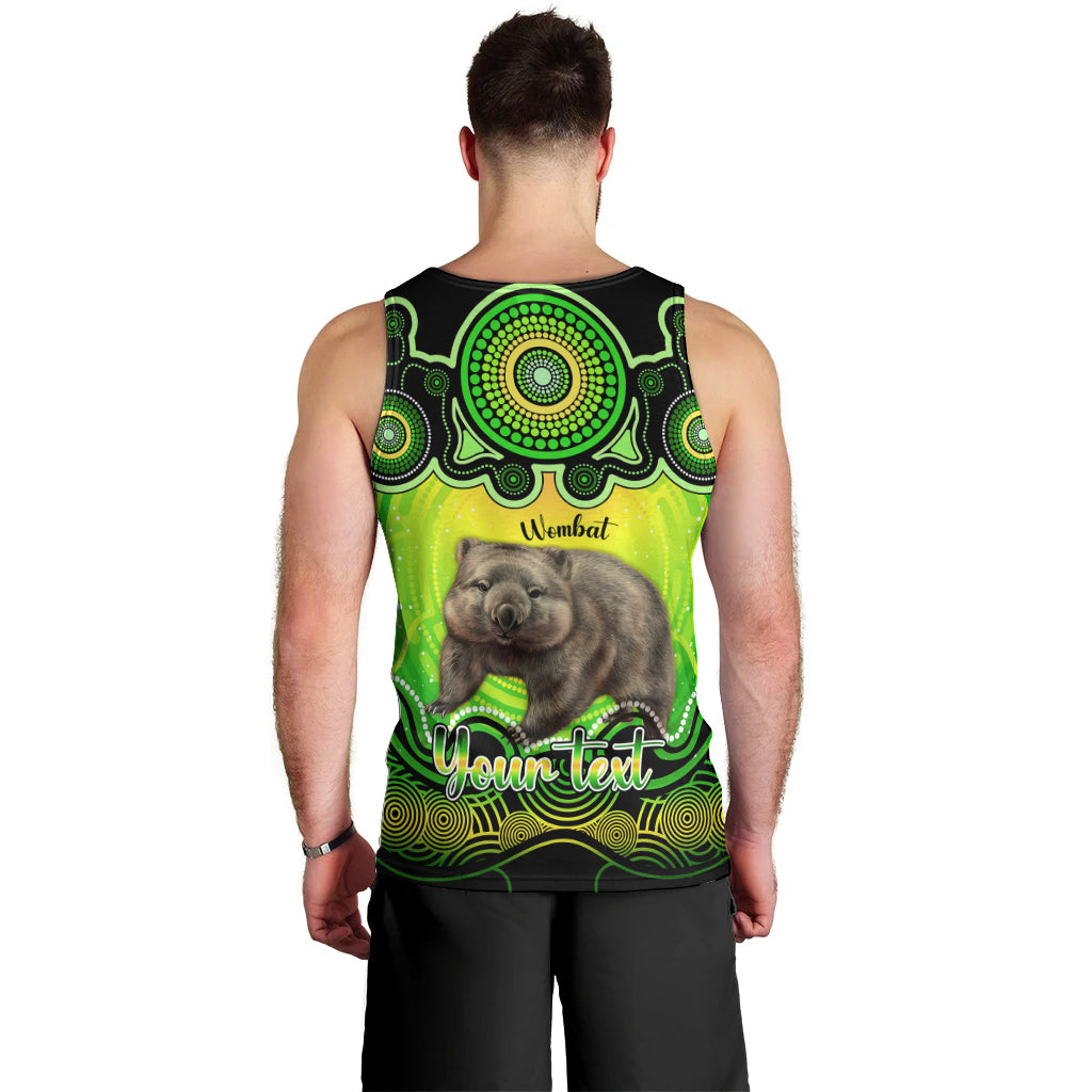 personalised-australia-taurus-wombat-zodiac-men-tank-top-auz-astrology-aboriginal-green