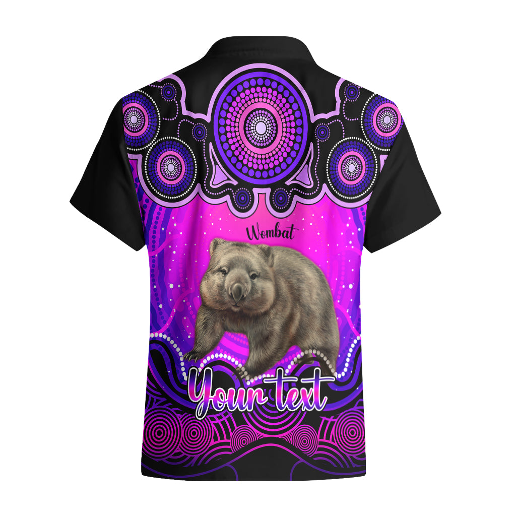 personalised-australia-taurus-wombat-zodiac-hawaiian-shirt-auz-astrology-aboriginal-magenta