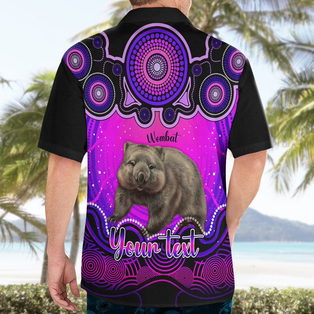 personalised-australia-taurus-wombat-zodiac-hawaiian-shirt-auz-astrology-aboriginal-magenta