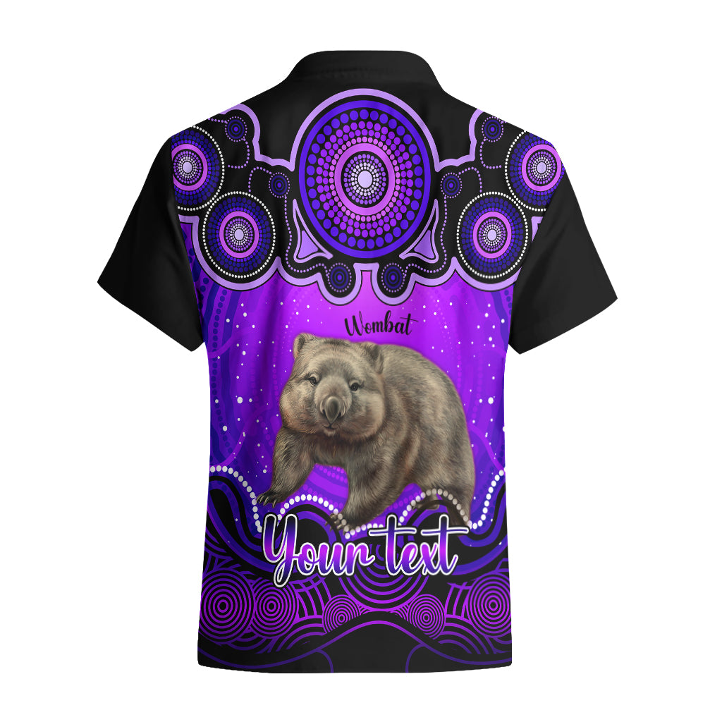 personalised-australia-taurus-wombat-zodiac-hawaiian-shirt-auz-astrology-aboriginal-purple