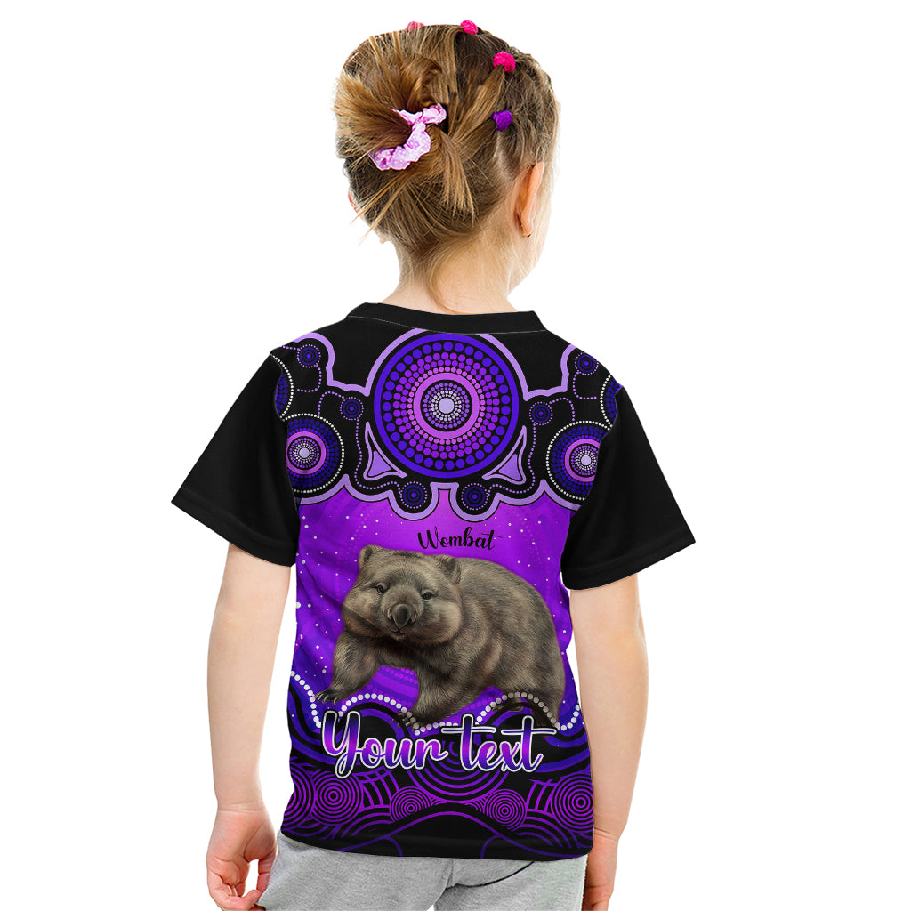 personalised-australia-taurus-wombat-zodiac-kid-t-shirt-auz-astrology-aboriginal-purple