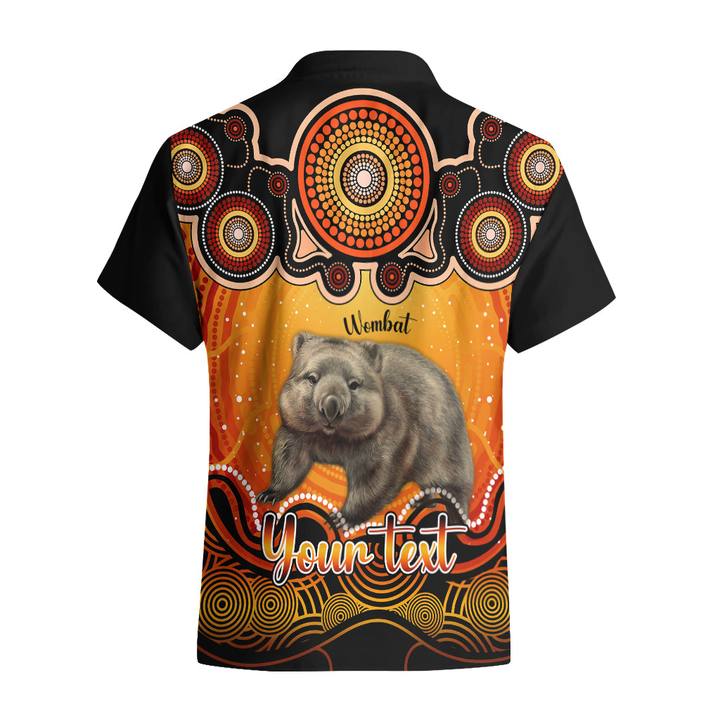 personalised-australia-taurus-wombat-zodiac-hawaiian-shirt-auz-astrology-aboriginal-red