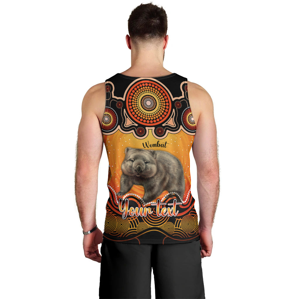 personalised-australia-taurus-wombat-zodiac-men-tank-top-auz-astrology-aboriginal-red