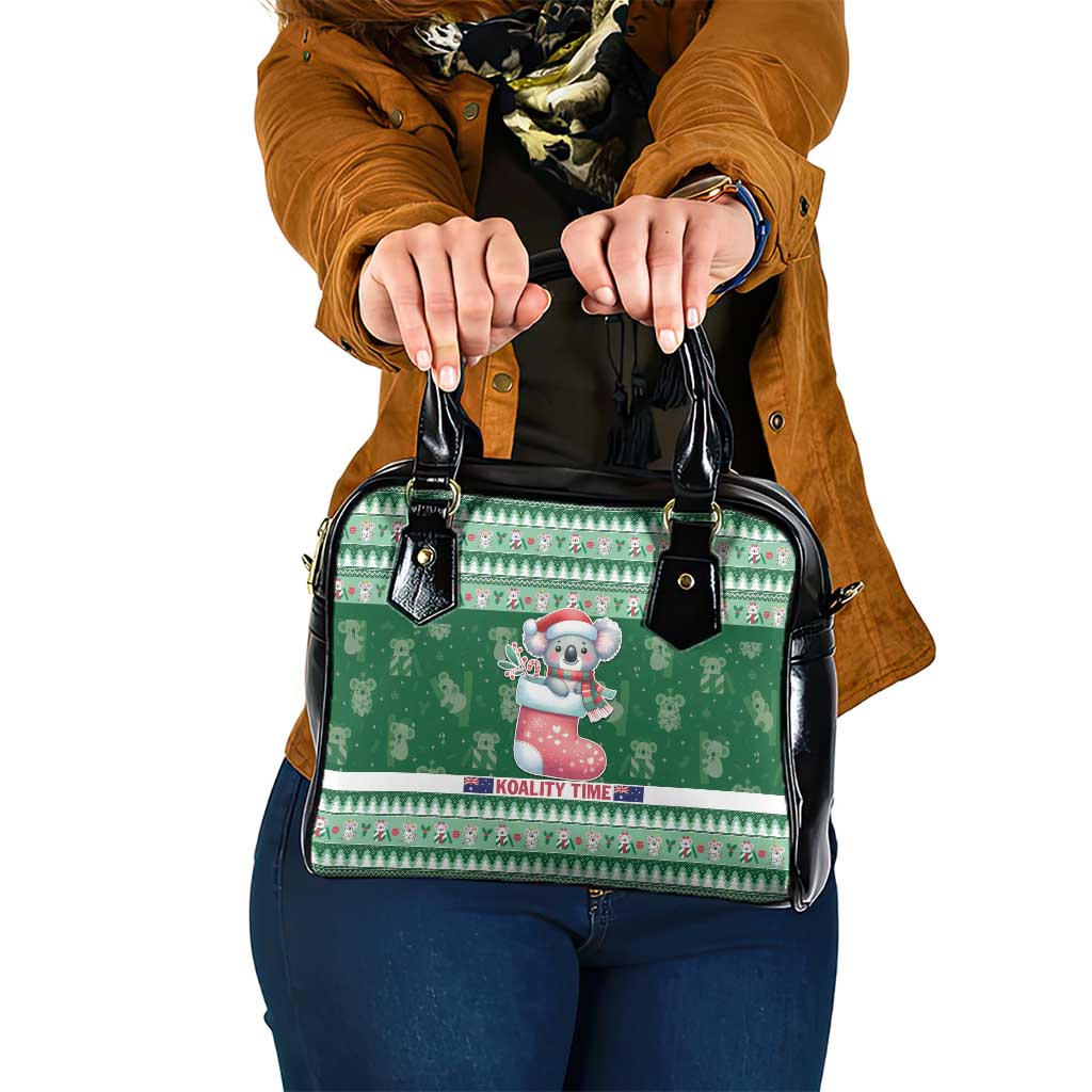 Aussie Koala Shoulder Handbag Merry Christmas