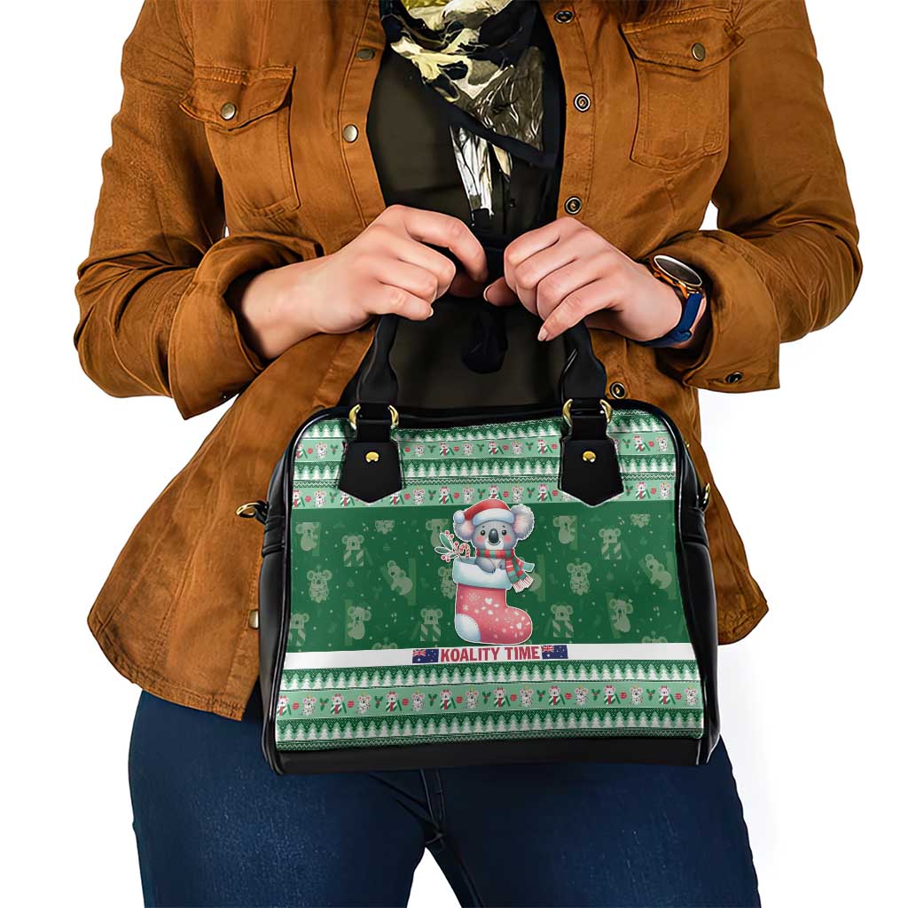 Aussie Koala Shoulder Handbag Merry Christmas