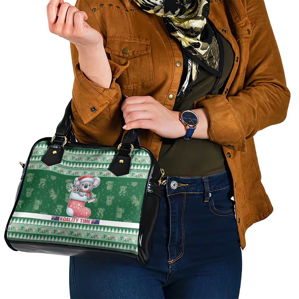 Aussie Koala Shoulder Handbag Merry Christmas