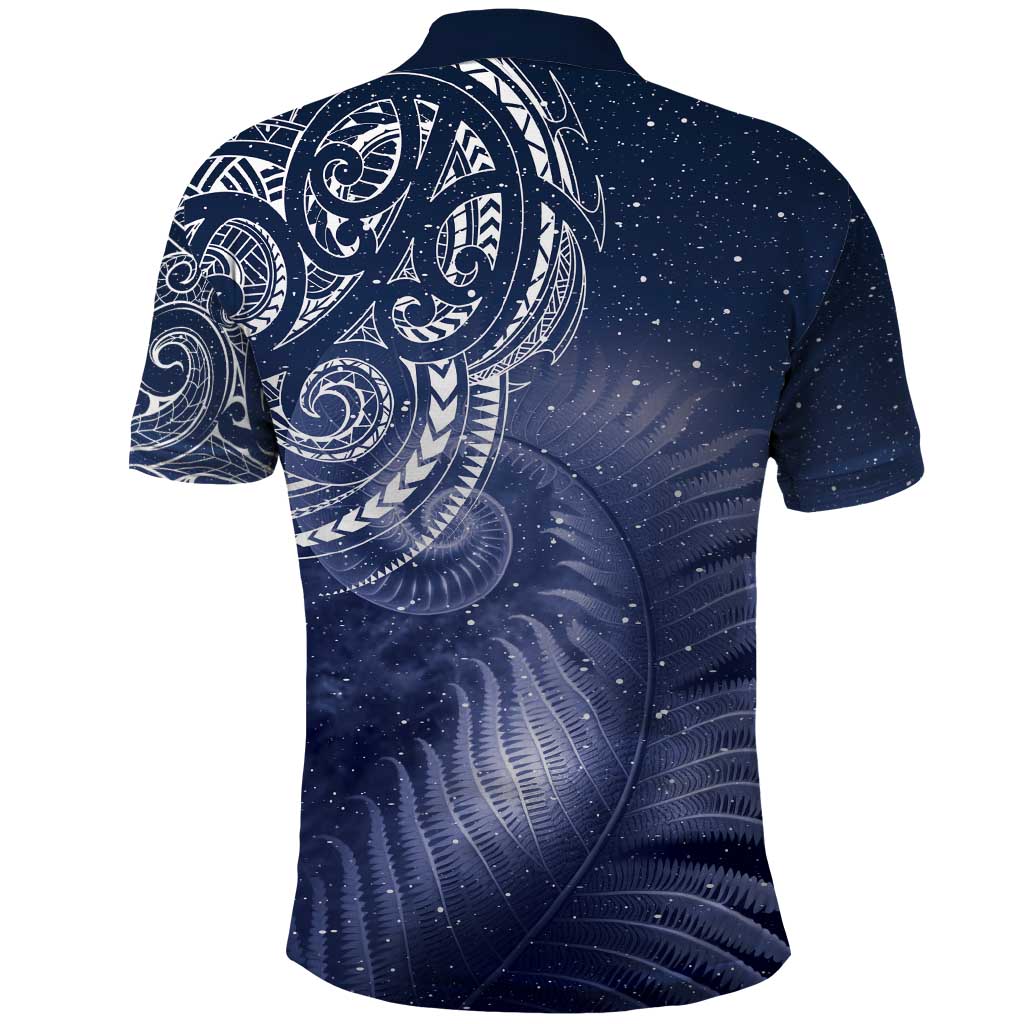 New Zealand Galaxy Fern Polo Shirt