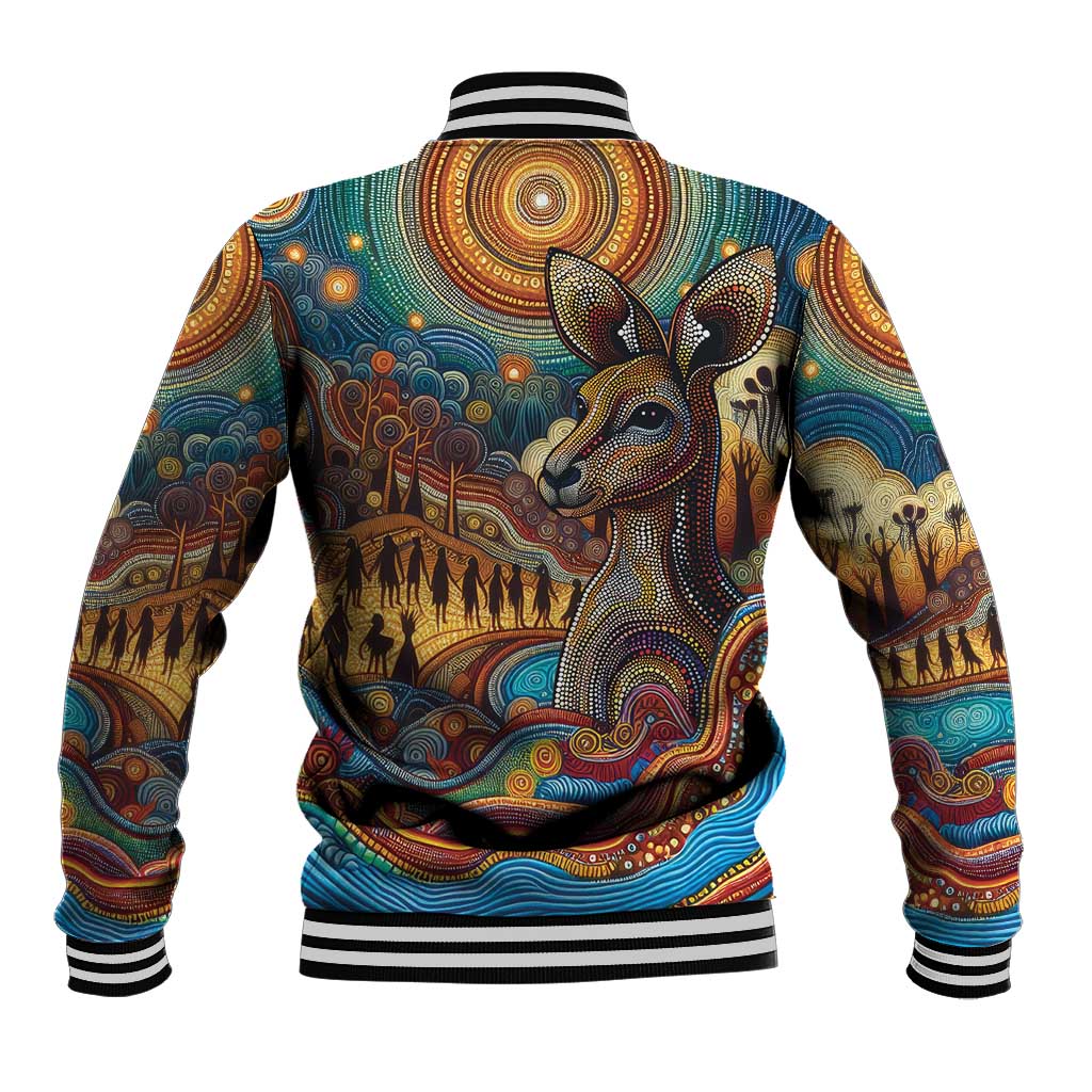 Aboriginal Dreamtime Stories Land Baseball Jacket