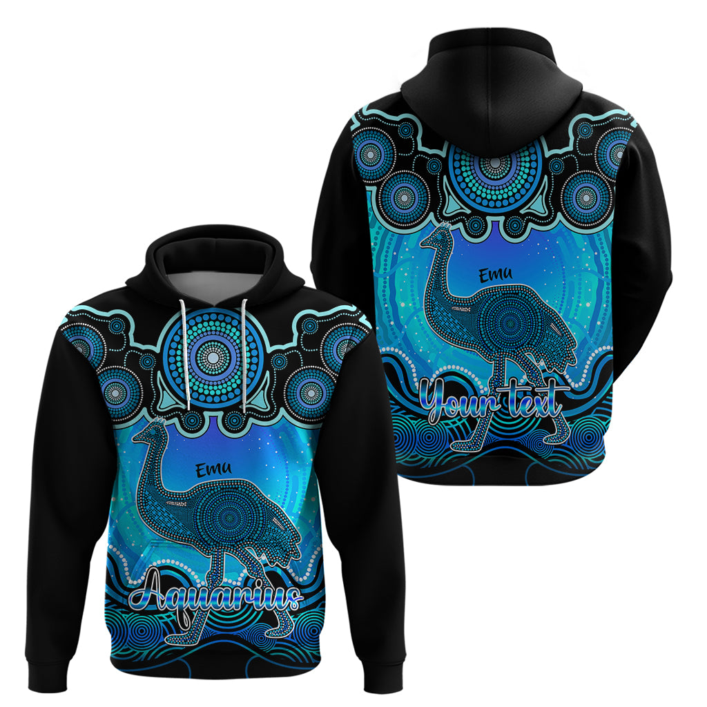 personalised-australia-aquarius-emu-zodiac-hoodie-auz-astrology-aboriginal-aqua