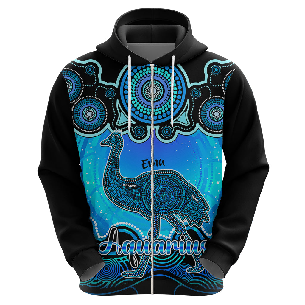 personalised-australia-aquarius-emu-zodiac-hoodie-auz-astrology-aboriginal-aqua