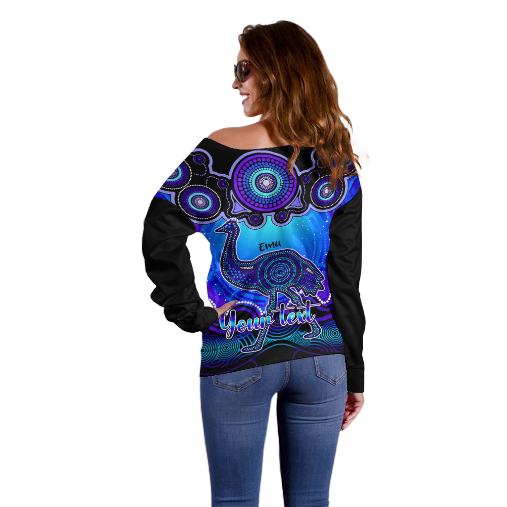 personalised-australia-aquarius-emu-zodiac-off-shoulder-sweater-auz-astrology-aboriginal-blue