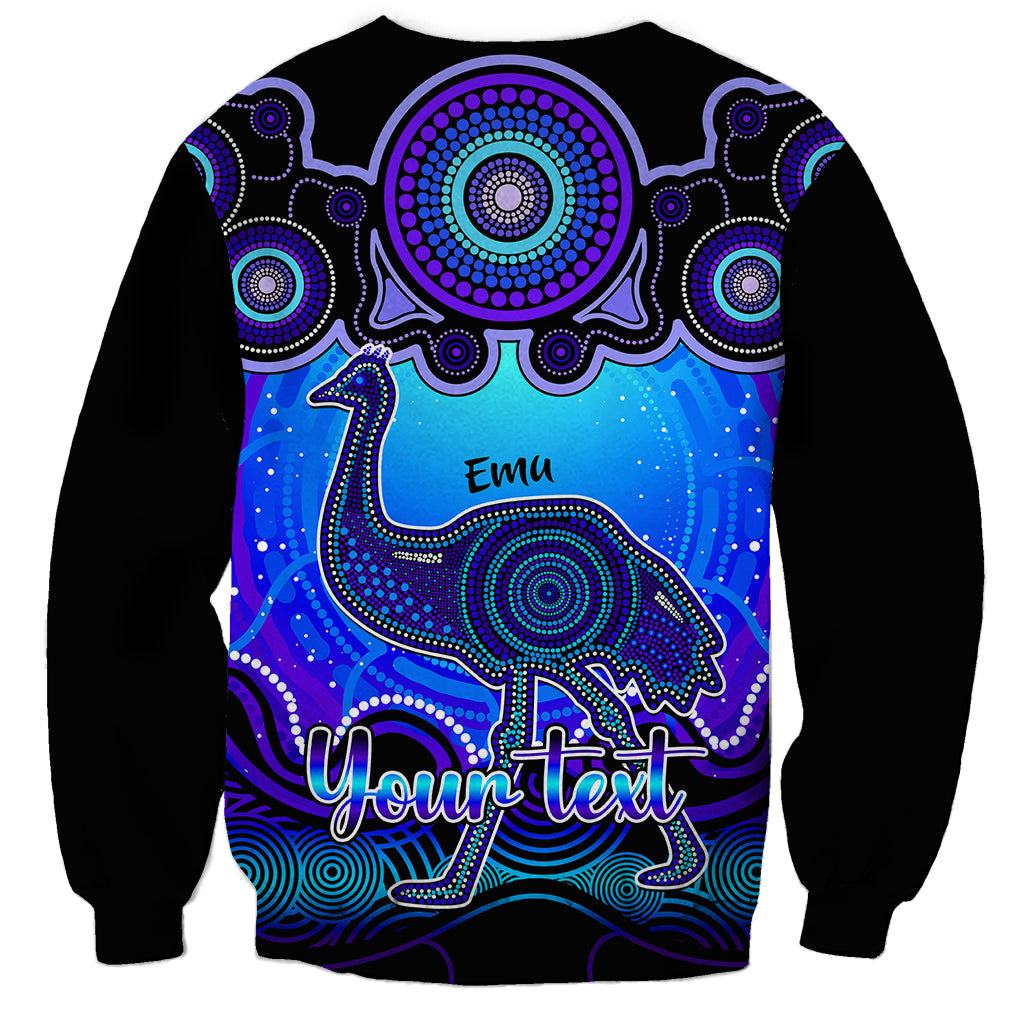 personalised-australia-aquarius-emu-zodiac-sweatshirt-auz-astrology-aboriginal-blue