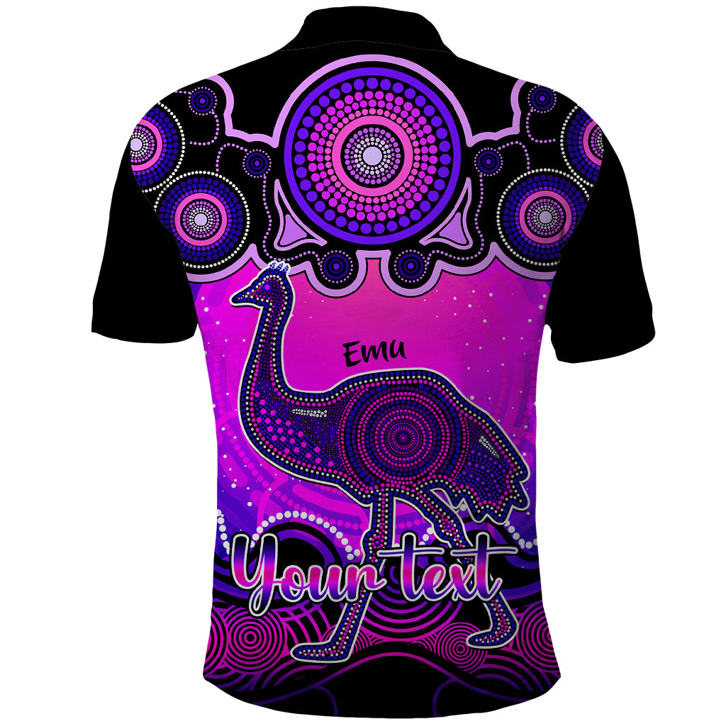 personalised-australia-aquarius-emu-zodiac-polo-shirt-auz-astrology-aboriginal-magenta