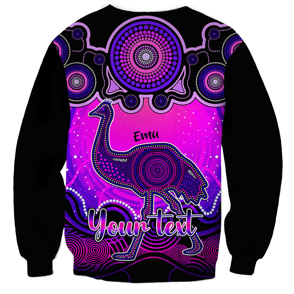 personalised-australia-aquarius-emu-zodiac-sweatshirt-auz-astrology-aboriginal-magenta