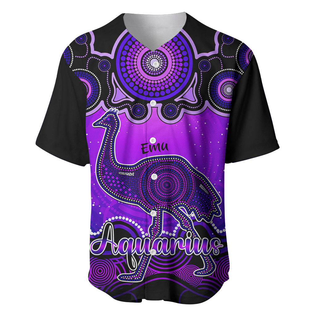 personalised-australia-aquarius-emu-zodiac-baseball-jersey-auz-astrology-aboriginal-purple