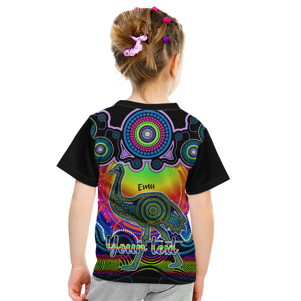 personalised-australia-aquarius-emu-zodiac-kid-t-shirt-auz-astrology-aboriginal-rainbow