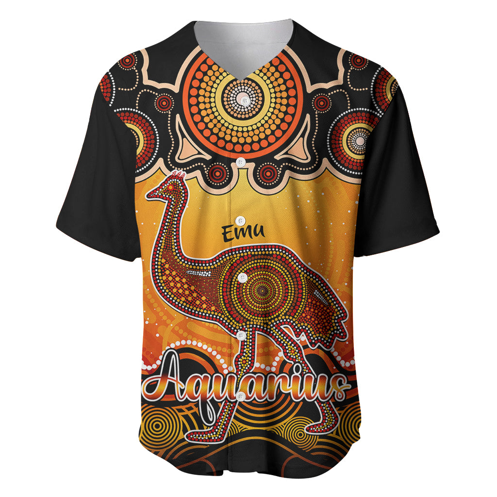 personalised-australia-aquarius-emu-zodiac-baseball-jersey-auz-astrology-aboriginal-red