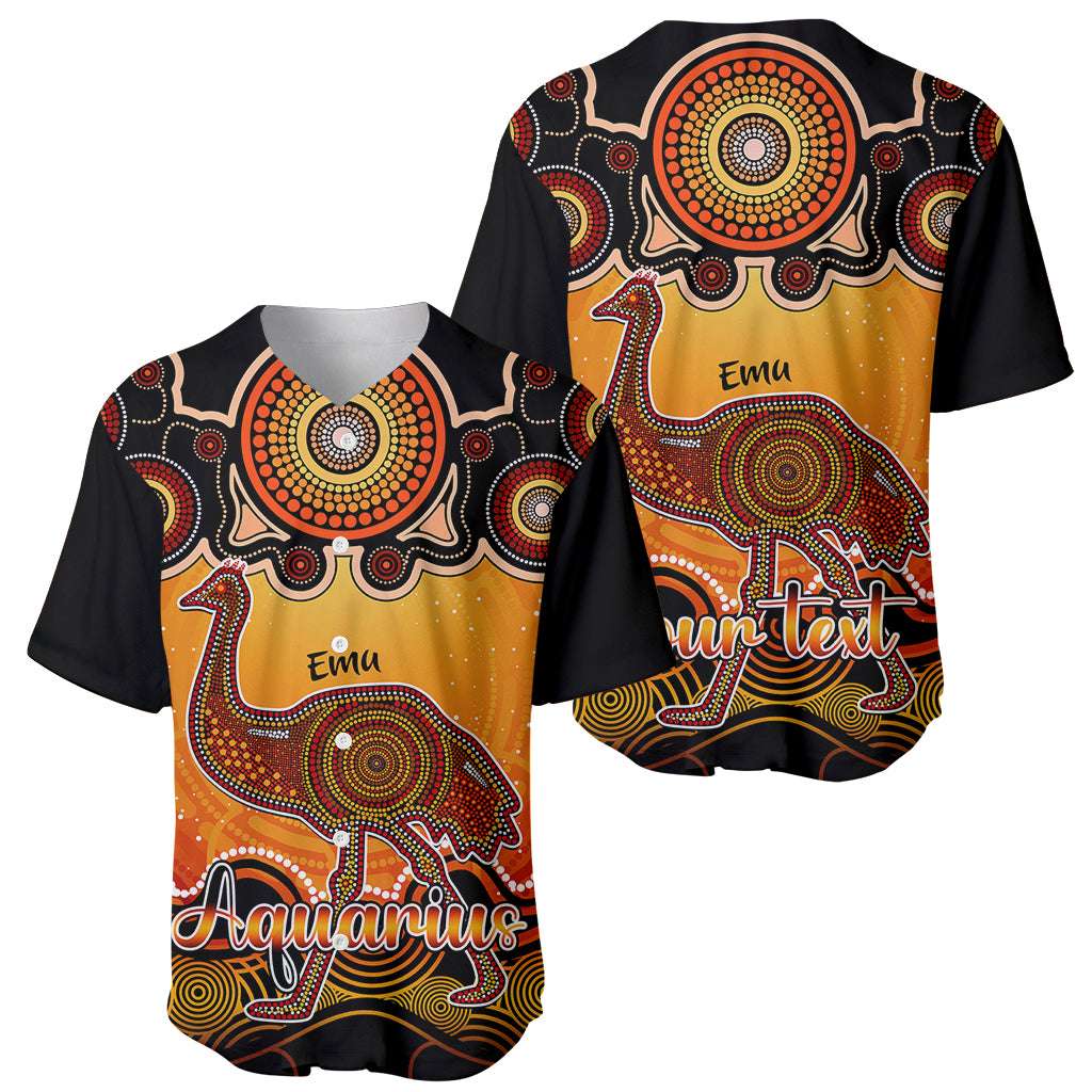 personalised-australia-aquarius-emu-zodiac-baseball-jersey-auz-astrology-aboriginal-red