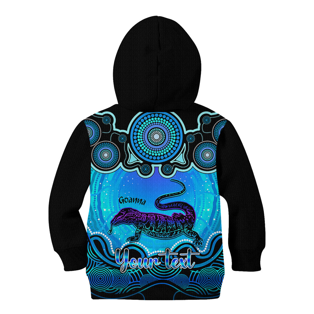 personalised-australia-capricorn-goanna-zodiac-kid-hoodie-auz-astrology-aboriginal-aqua