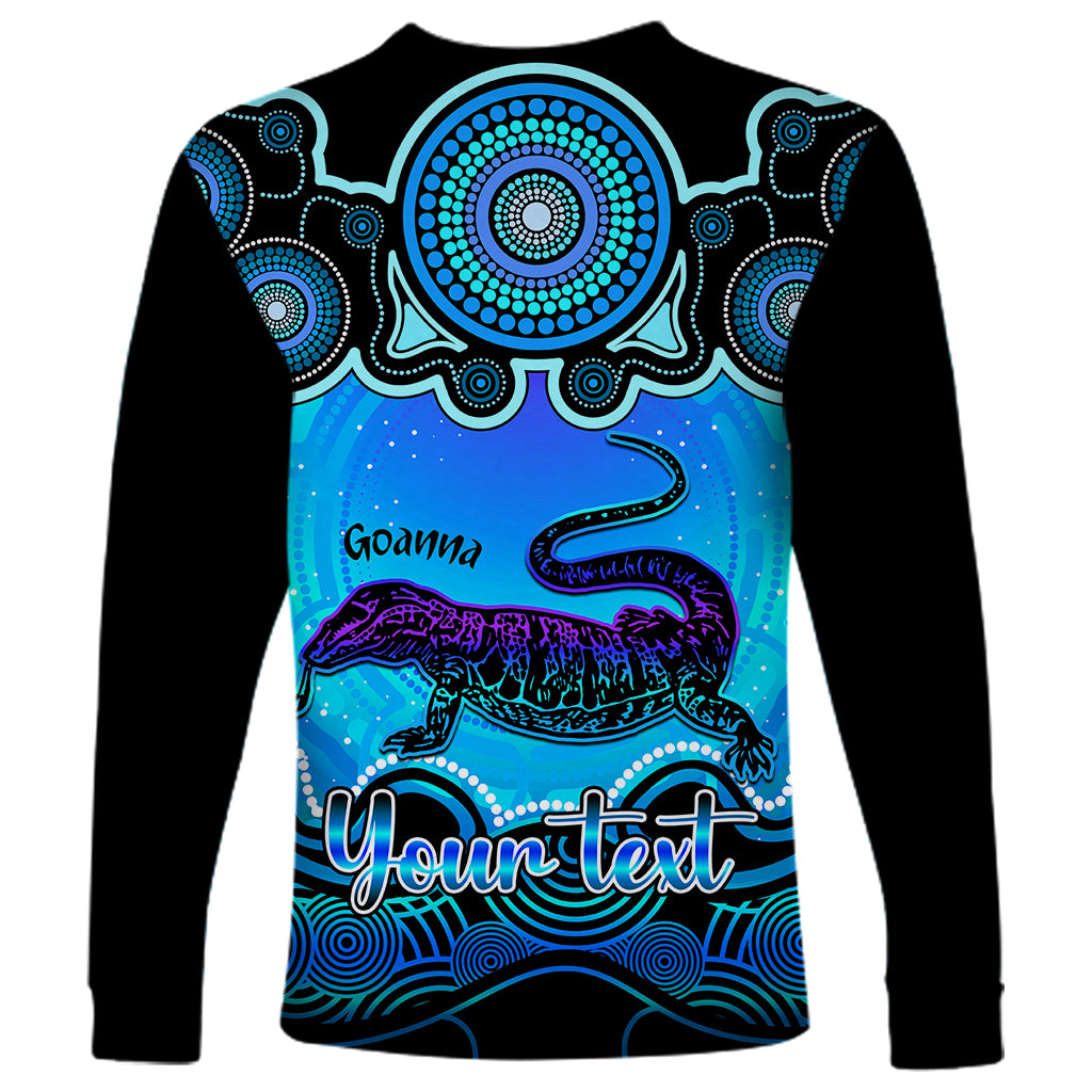 personalised-australia-capricorn-goanna-zodiac-long-sleeve-shirt-auz-astrology-aboriginal-aqua