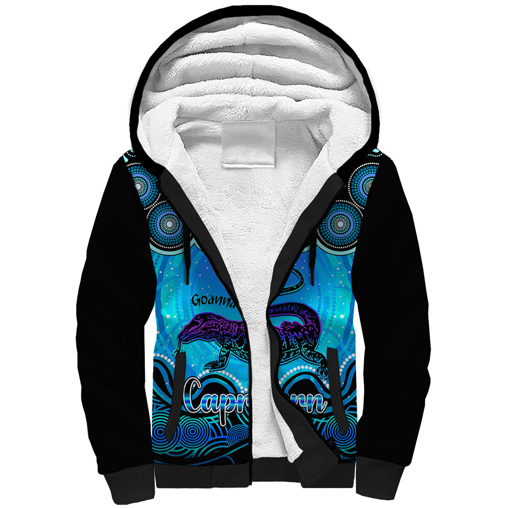 personalised-australia-capricorn-goanna-zodiac-sherpa-hoodie-auz-astrology-aboriginal-aqua