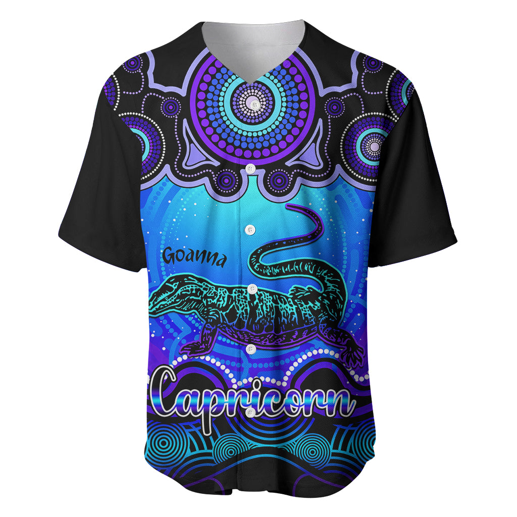 personalised-australia-capricorn-goanna-zodiac-baseball-jersey-auz-astrology-aboriginal-blue