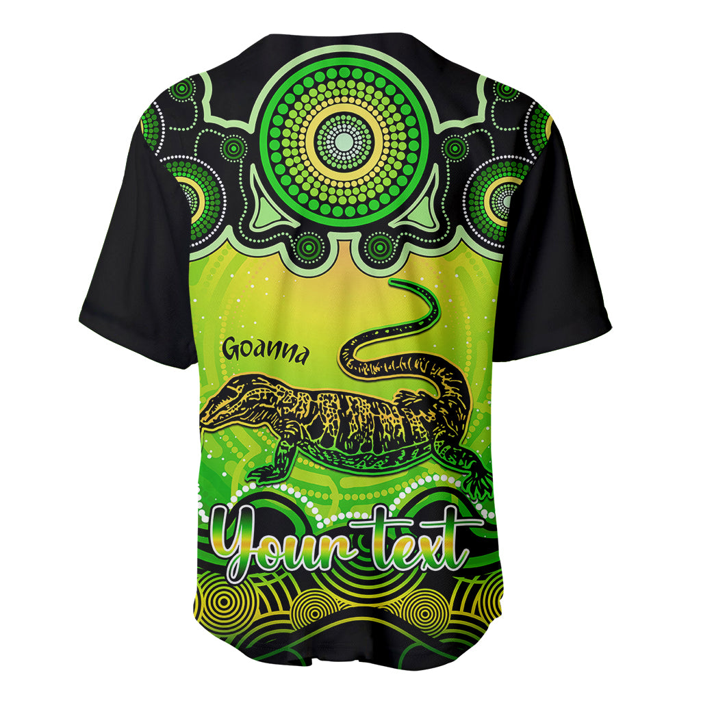 personalised-australia-capricorn-goanna-zodiac-baseball-jersey-auz-astrology-aboriginal-green