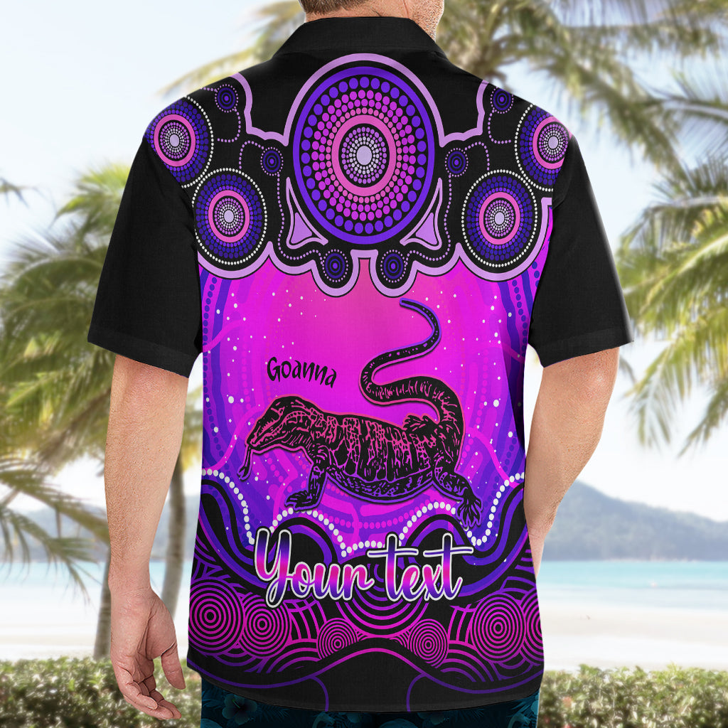 personalised-australia-capricorn-goanna-zodiac-hawaiian-shirt-auz-astrology-aboriginal-magenta