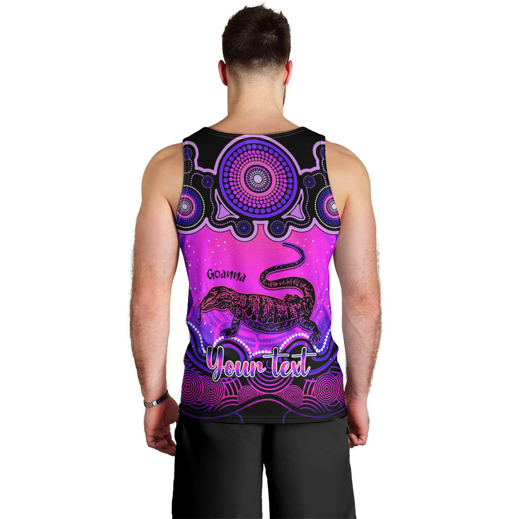 personalised-australia-capricorn-goanna-zodiac-men-tank-top-auz-astrology-aboriginal-magenta