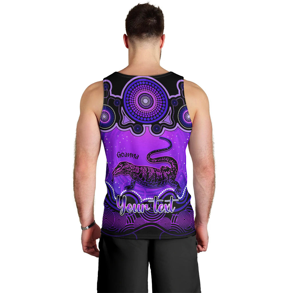 personalised-australia-capricorn-goanna-zodiac-men-tank-top-auz-astrology-aboriginal-purple