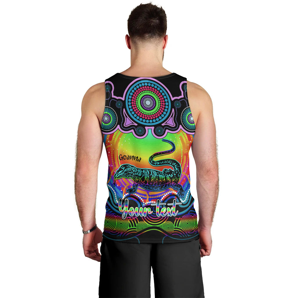 personalised-australia-capricorn-goanna-zodiac-men-tank-top-auz-astrology-aboriginal-rainbow