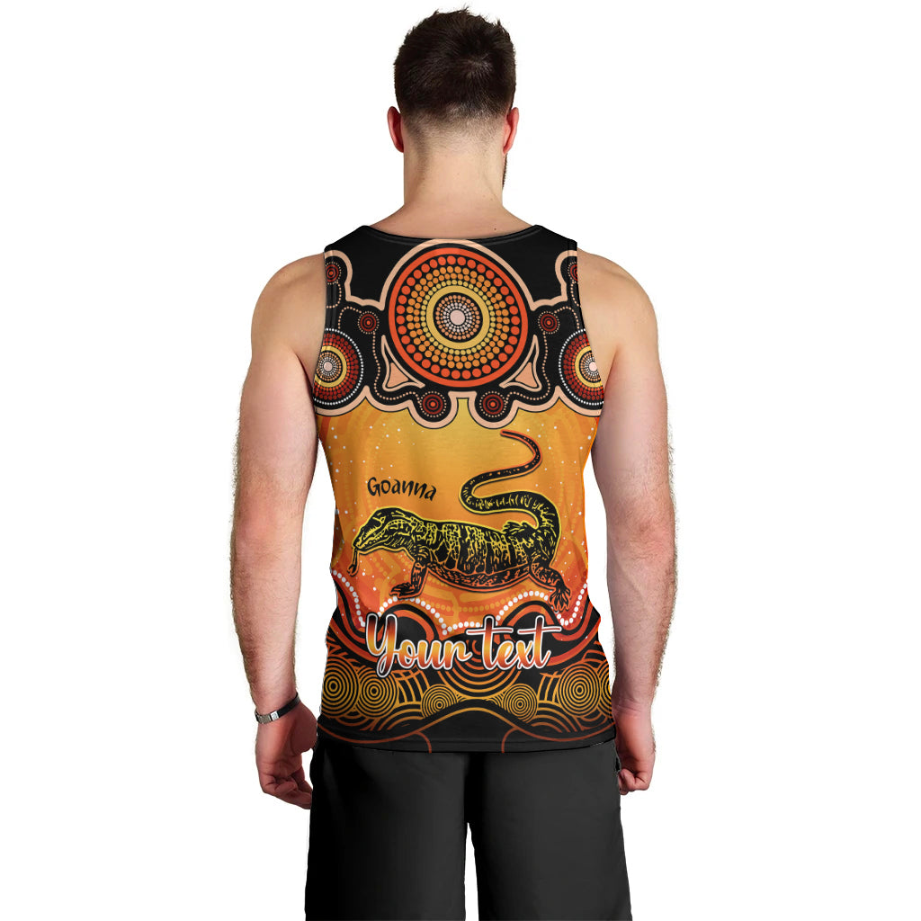 personalised-australia-capricorn-goanna-zodiac-men-tank-top-auz-astrology-aboriginal-red