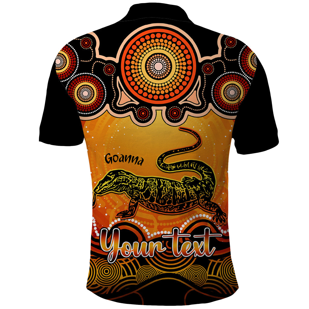 personalised-australia-capricorn-goanna-zodiac-polo-shirt-auz-astrology-aboriginal-red