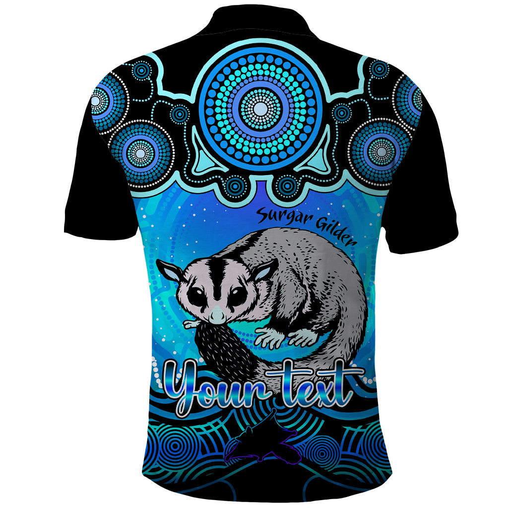 personalised-australia-gemini-sugar-gilder-zodiac-polo-shirt-auz-astrology-aboriginal-aqua