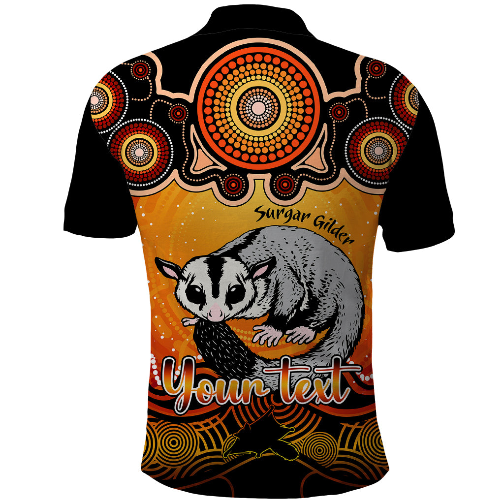 personalised-australia-gemini-sugar-gilder-zodiac-polo-shirt-auz-astrology-aboriginal-red