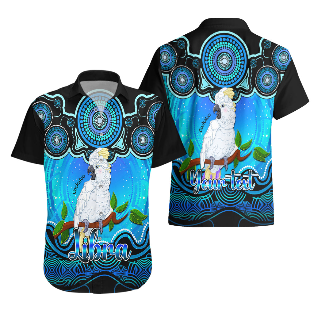 personalised-australia-libra-cockatoo-zodiac-hawaiian-shirt-auz-astrology-aboriginal-aqua