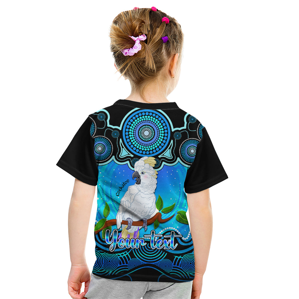 personalised-australia-libra-cockatoo-zodiac-kid-t-shirt-auz-astrology-aboriginal-aqua