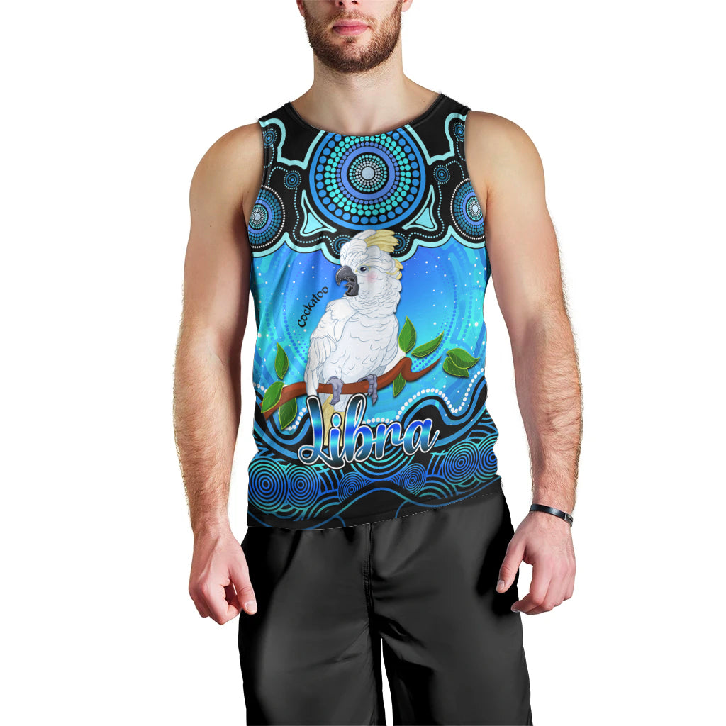 personalised-australia-libra-cockatoo-zodiac-men-tank-top-auz-astrology-aboriginal-aqua