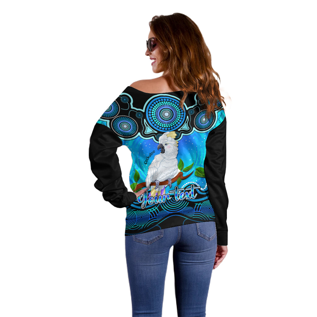 personalised-australia-libra-cockatoo-zodiac-off-shoulder-sweater-auz-astrology-aboriginal-aqua