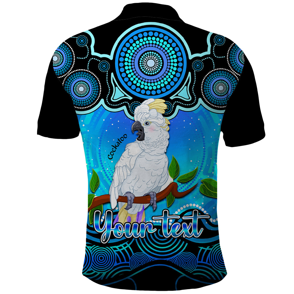 personalised-australia-libra-cockatoo-zodiac-polo-shirt-auz-astrology-aboriginal-aqua