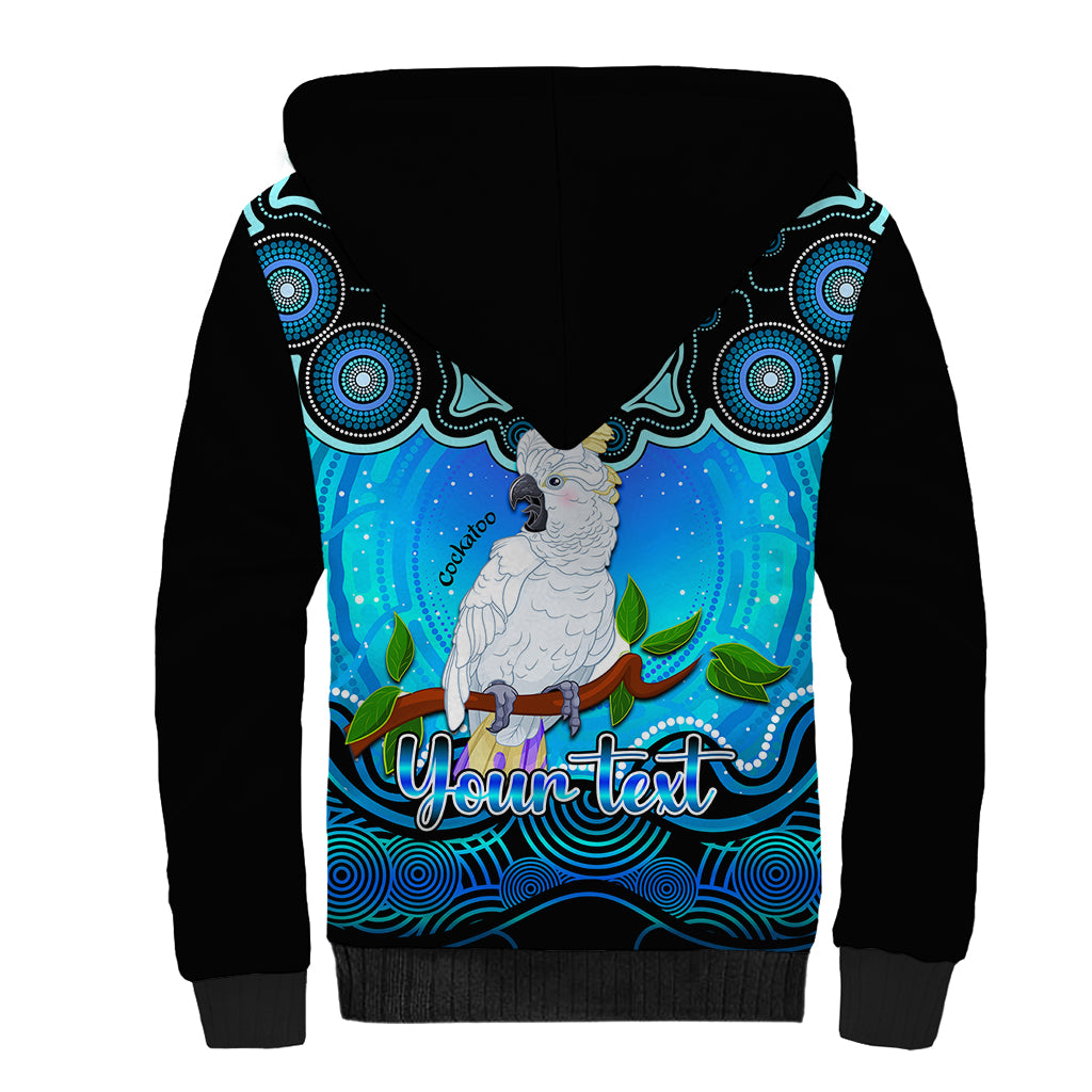 personalised-australia-libra-cockatoo-zodiac-sherpa-hoodie-auz-astrology-aboriginal-aqua