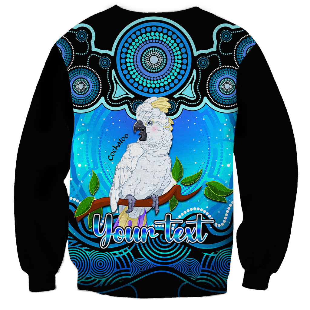 personalised-australia-libra-cockatoo-zodiac-sweatshirt-auz-astrology-aboriginal-aqua