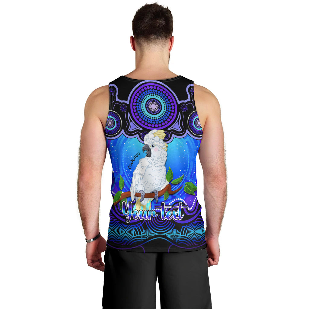 personalised-australia-libra-cockatoo-zodiac-men-tank-top-auz-astrology-aboriginal-blue