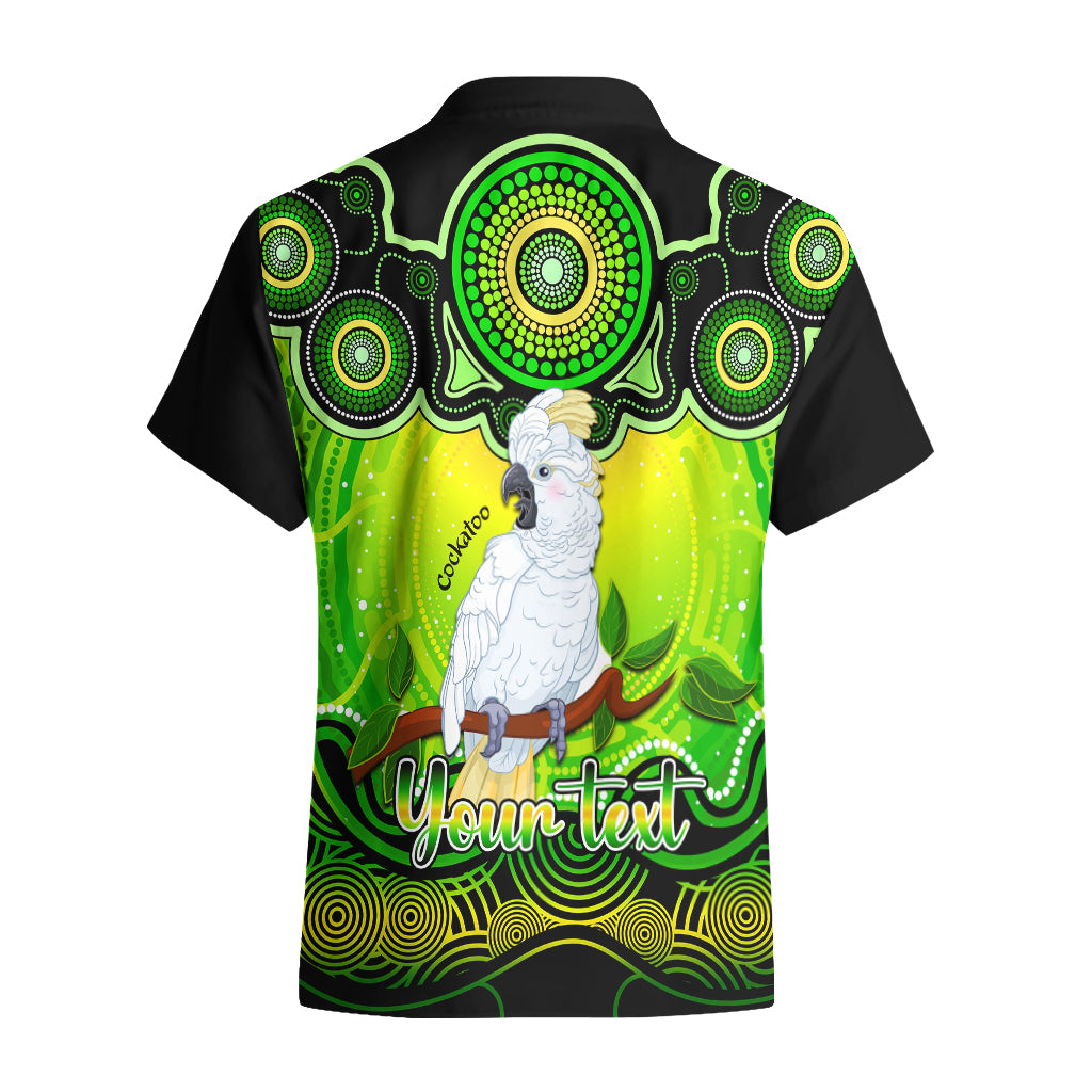 personalised-australia-libra-cockatoo-zodiac-hawaiian-shirt-auz-astrology-aboriginal-green