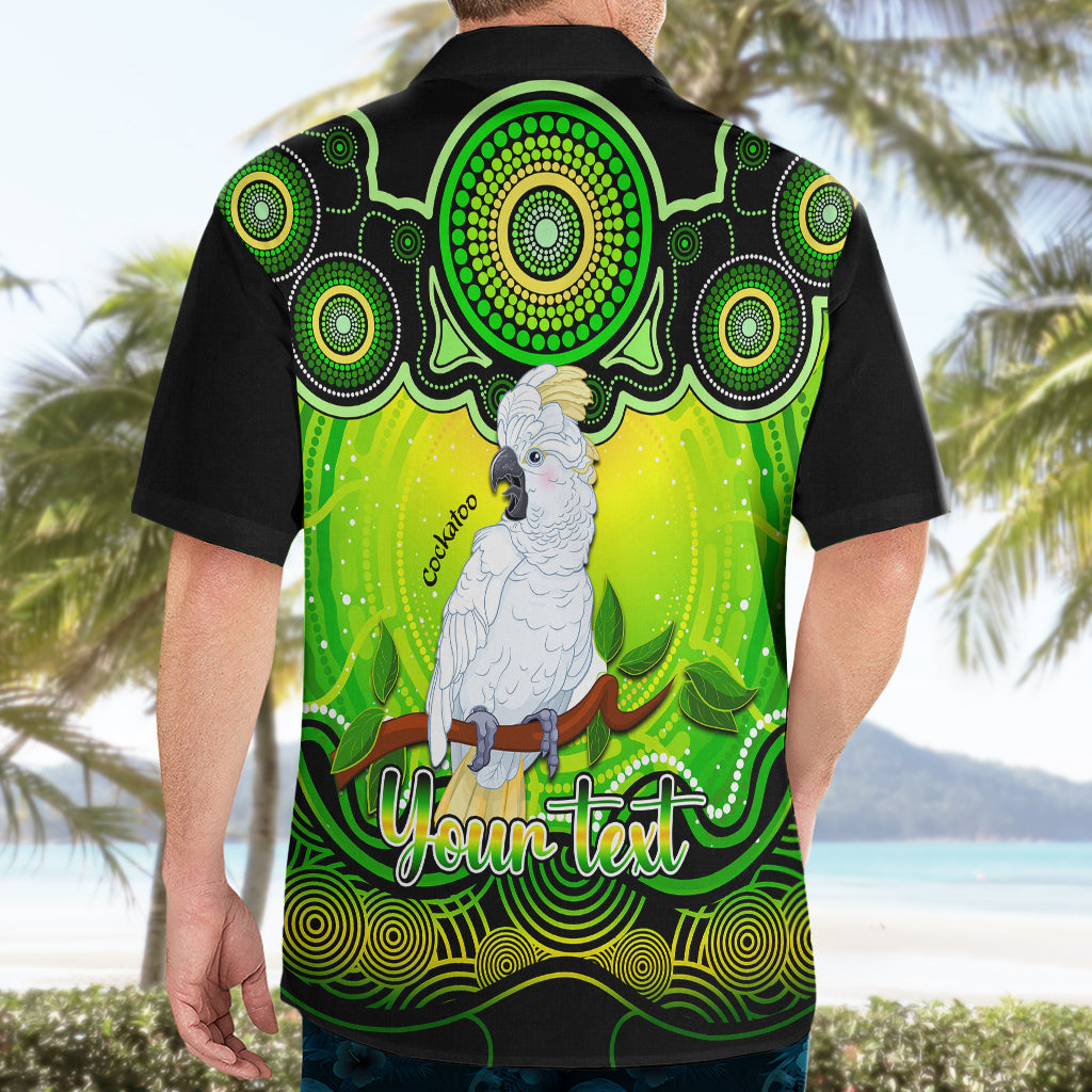 personalised-australia-libra-cockatoo-zodiac-hawaiian-shirt-auz-astrology-aboriginal-green