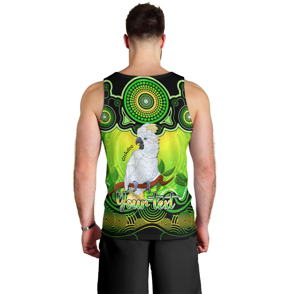 personalised-australia-libra-cockatoo-zodiac-men-tank-top-auz-astrology-aboriginal-green