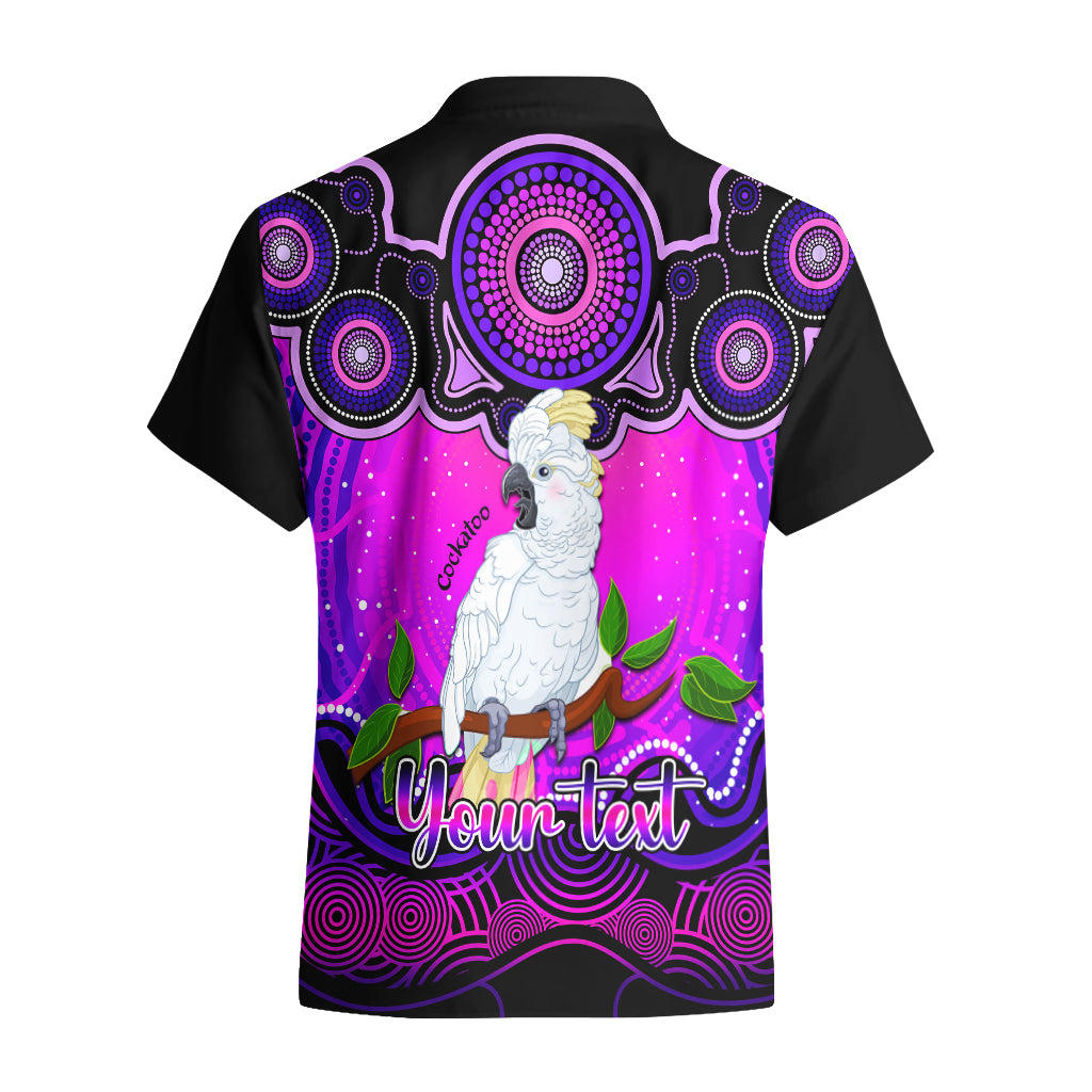 personalised-australia-libra-cockatoo-zodiac-hawaiian-shirt-auz-astrology-aboriginal-magenta