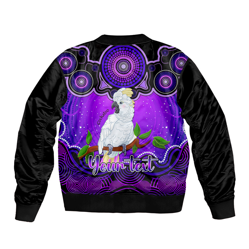 personalised-australia-libra-cockatoo-zodiac-bomber-jacket-auz-astrology-aboriginal-purple